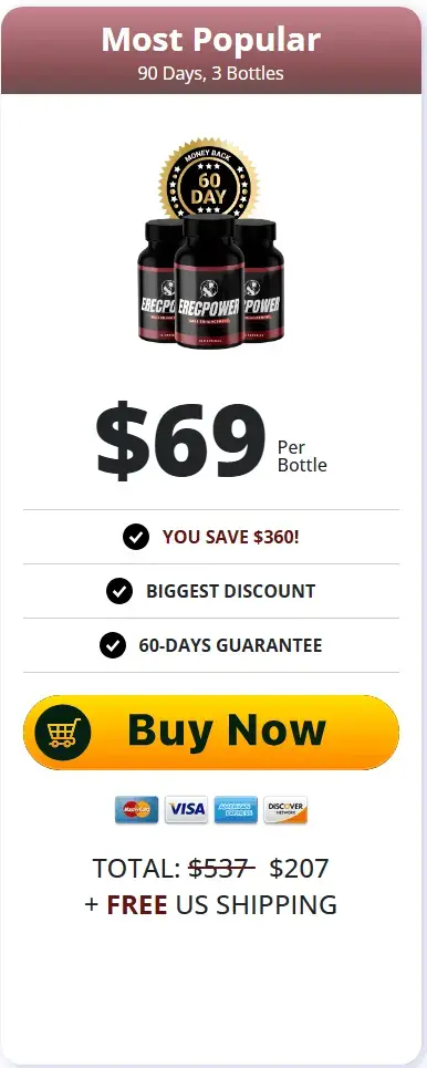 buy ErecPower three bottles
